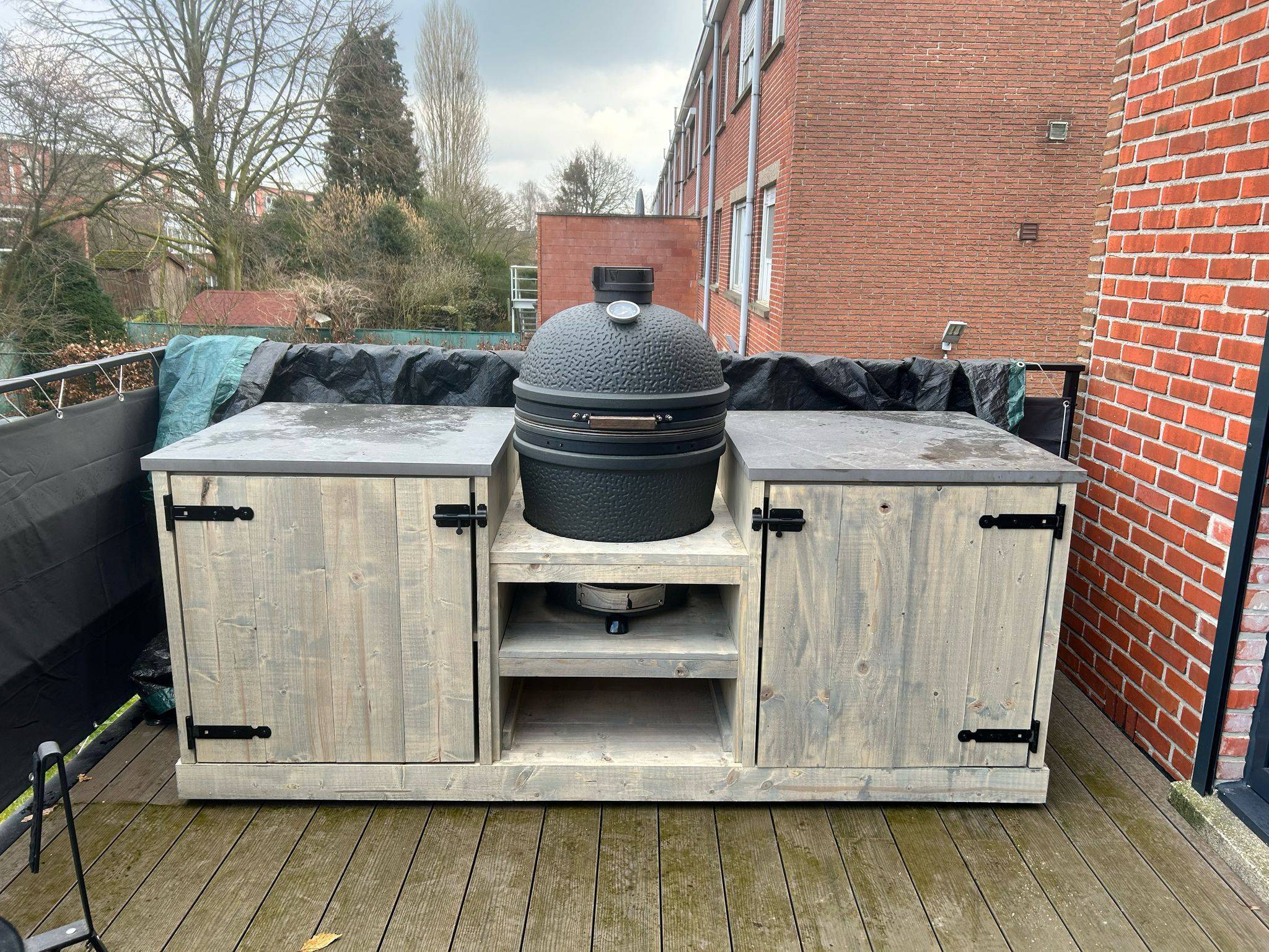 Buitenkeuken Bouwpakket Kamado Model - Afbeelding 11