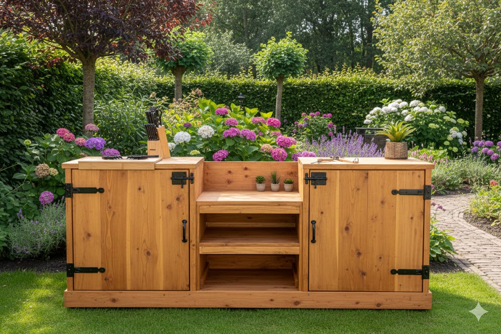 Buitenkeuken Bouwpakket Kamado Model - Afbeelding 3