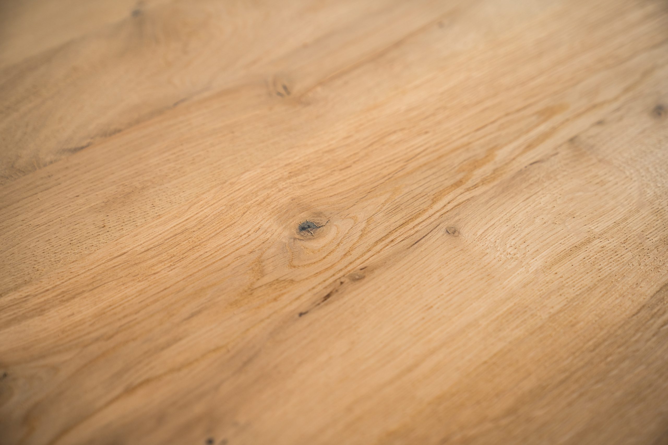 Eiken (boomstam) tafel met stalen rechte poten - Afbeelding 11