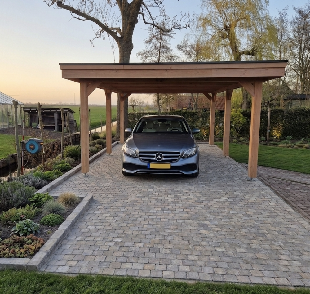 Douglas overkapping (Carport) 5x4
