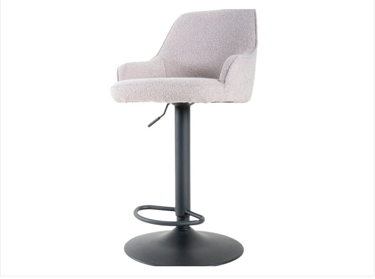 voorkant kruk met stof