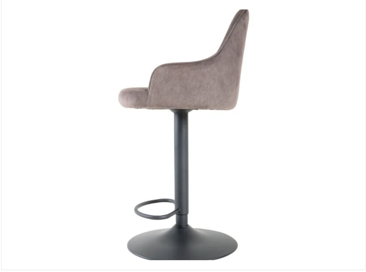 Barkruk 360 Taupe Dicht - Afbeelding 3