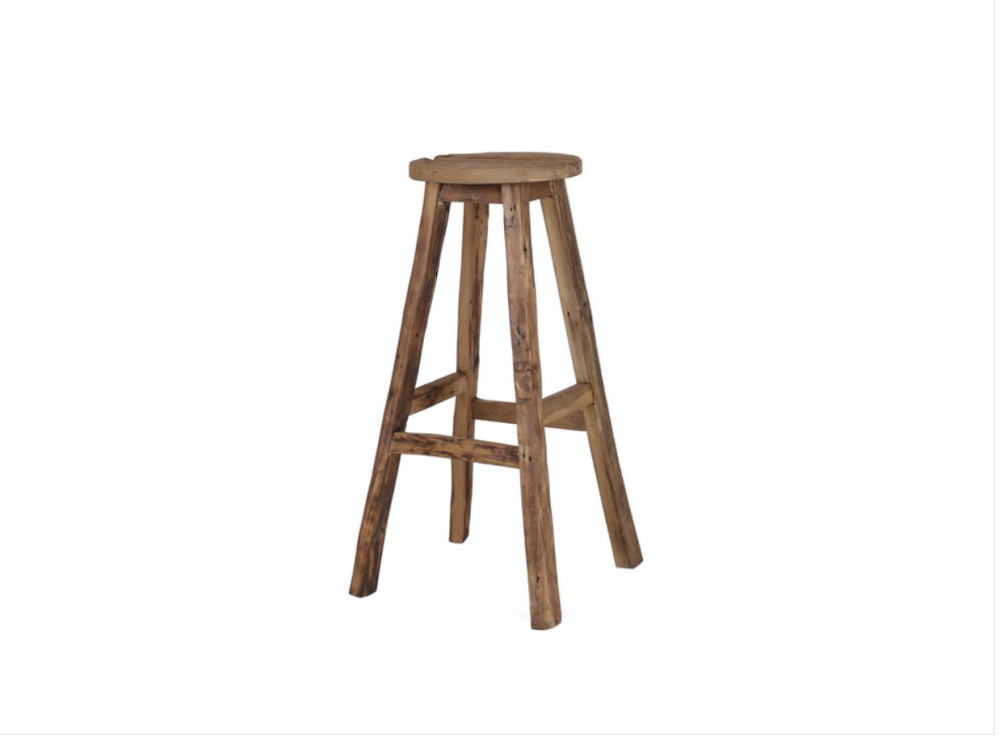 steigerhout bar kruk