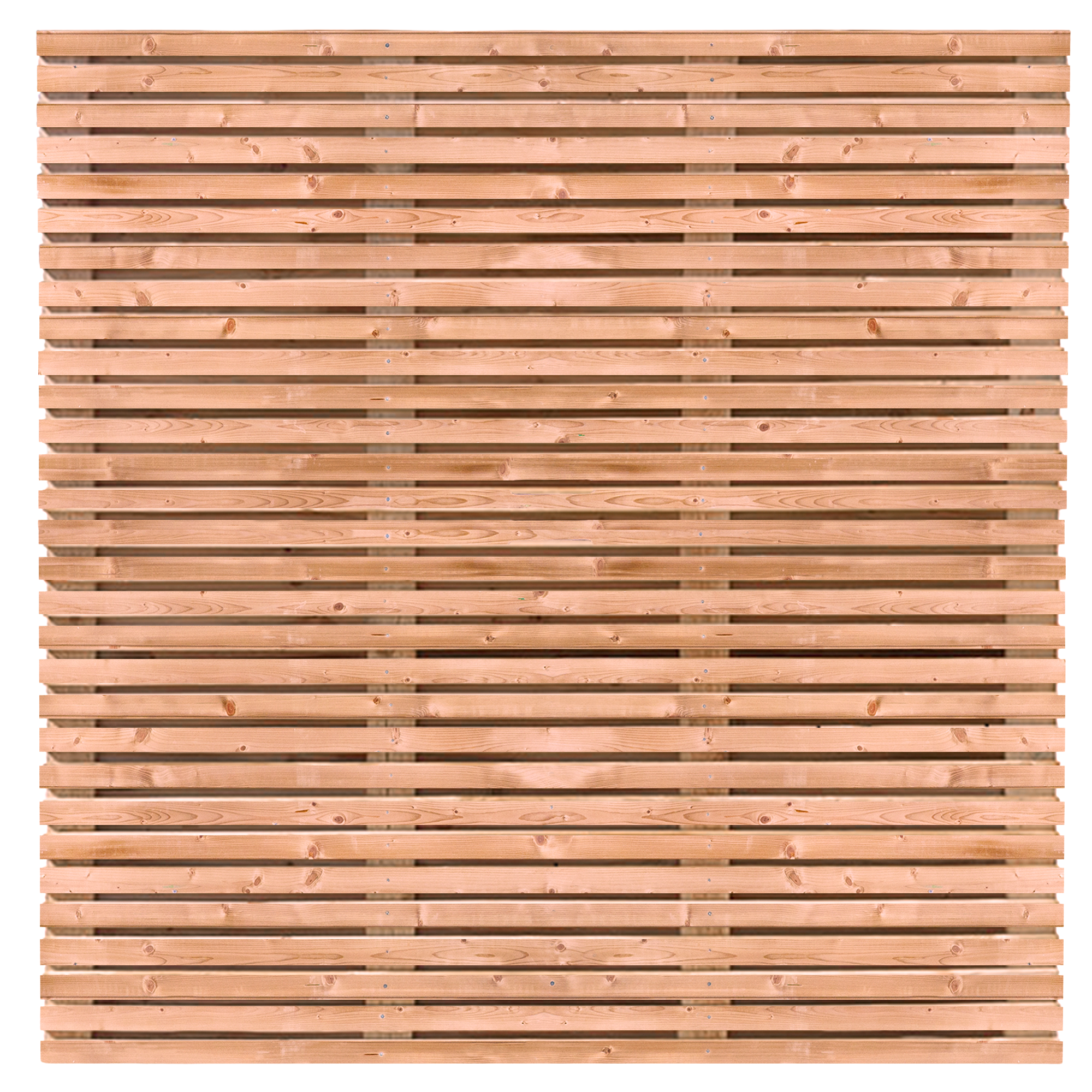 6777d1aed27d9-9d2200b60099ca0d1e60ff7ba6957ac1f28e82e8_P169558_C_v01_0_202501.png Tuinscherm Fez, Red Class Wood geïmpregneerd ME vuren, RVS-geschroefd, dubbelzijdig bekleed, 63-planks (59+4) 180 x 180 cm