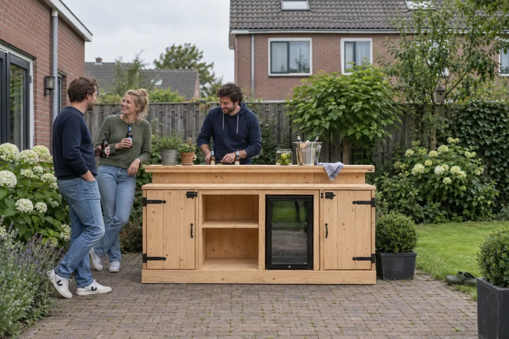 Vrienden aan de Bar Ferro van STILT