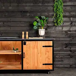Buitenkeuken Matsko verhuur van STILT