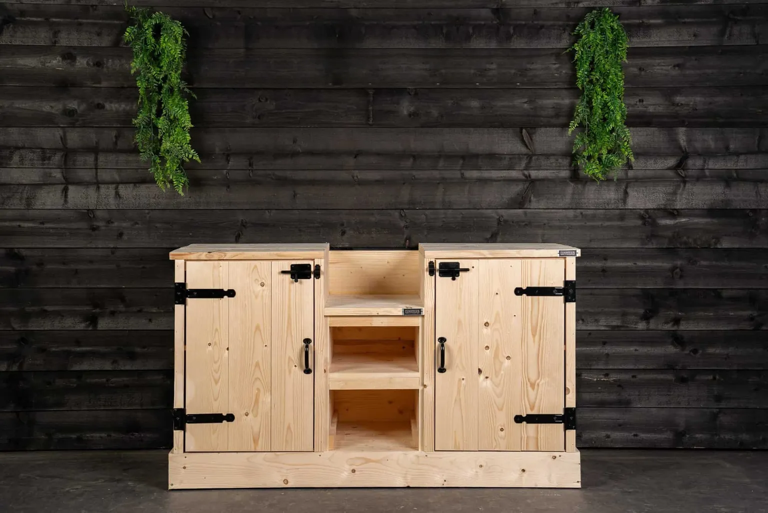 Buitenkeuken Bouwpakket Rico in de showtuin